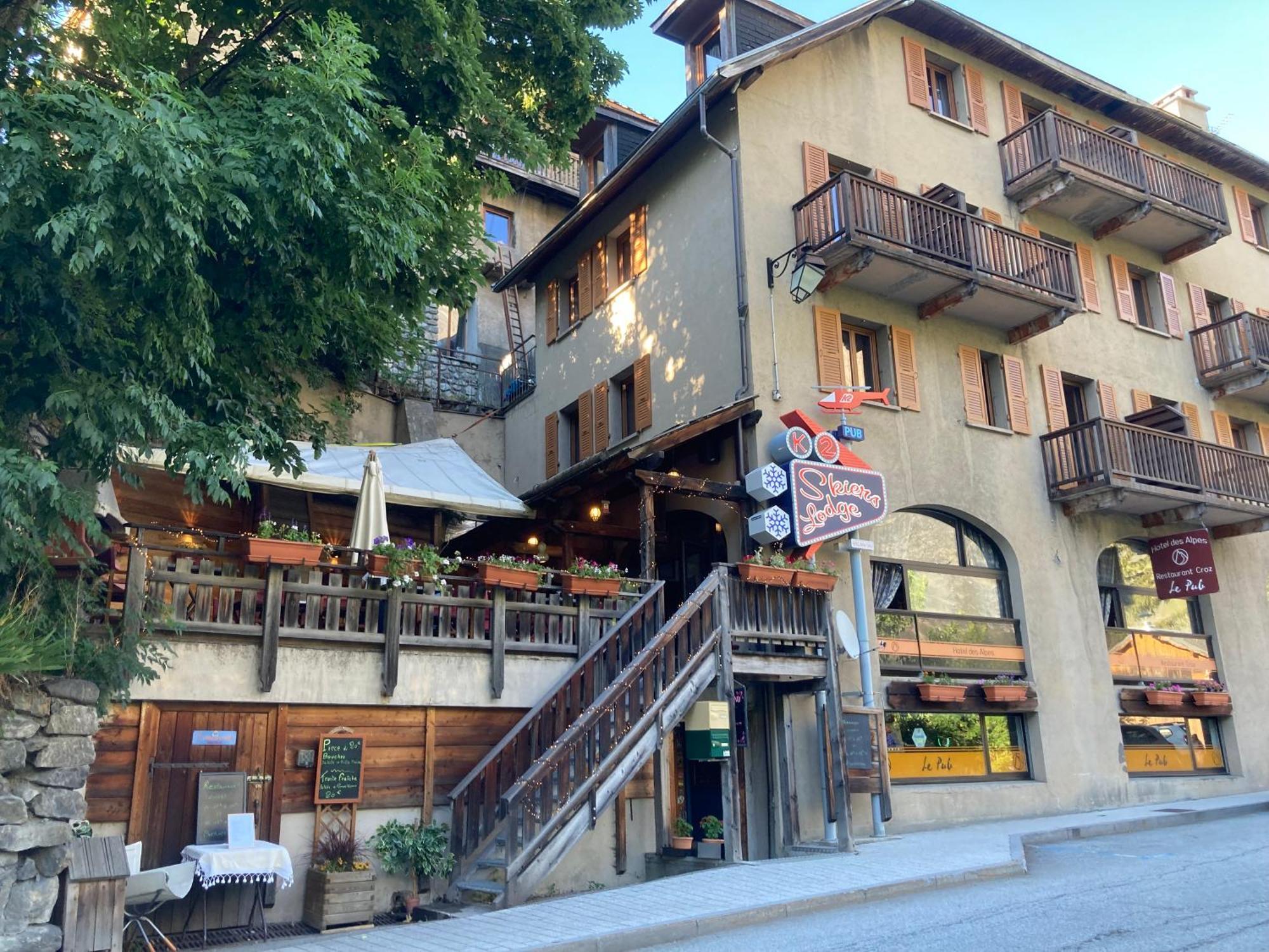 Hotel Des Alpes - Skiers & Bikers Lodge La Grave Bagian luar foto